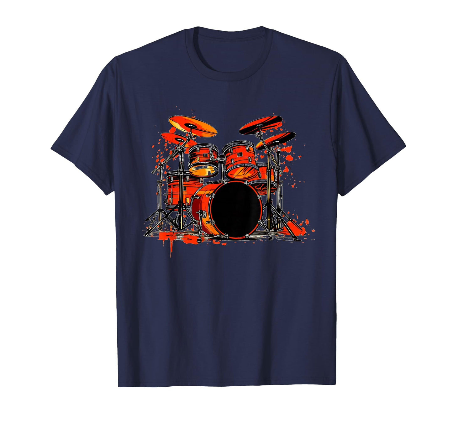 Cool Drums for Drummer and Rock Band Lovers T-Shirt
