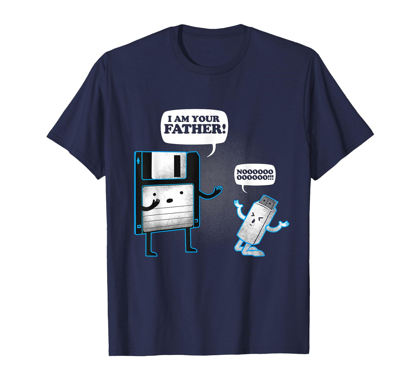 "I am your father" Floppy Disk & USB funny shirt T-Shirt