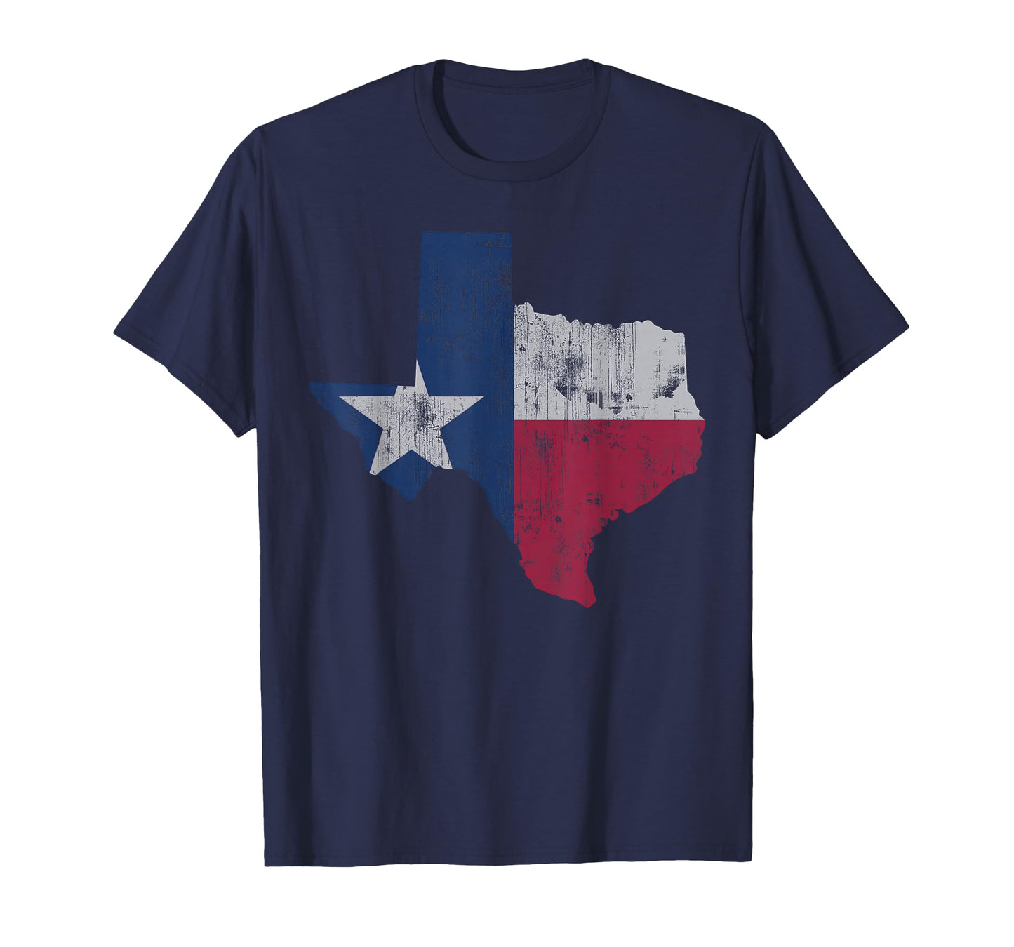 Retro Texas Flag Map Men Women Kids Youth Boys Girls Toddler T-Shirt