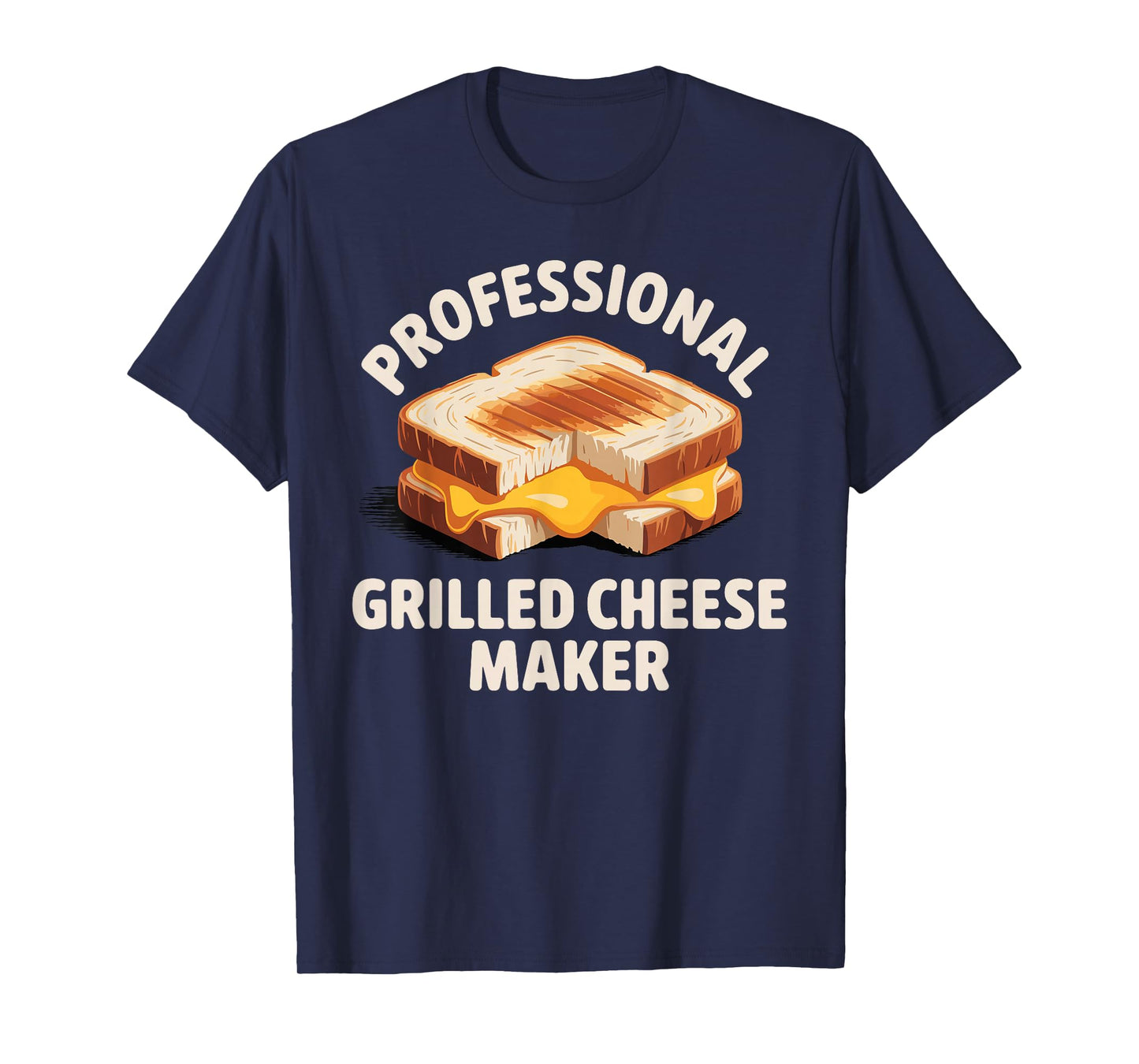 Grilled Cheese Design for Men Women Grilled Cheese Sandwich T-Shirt