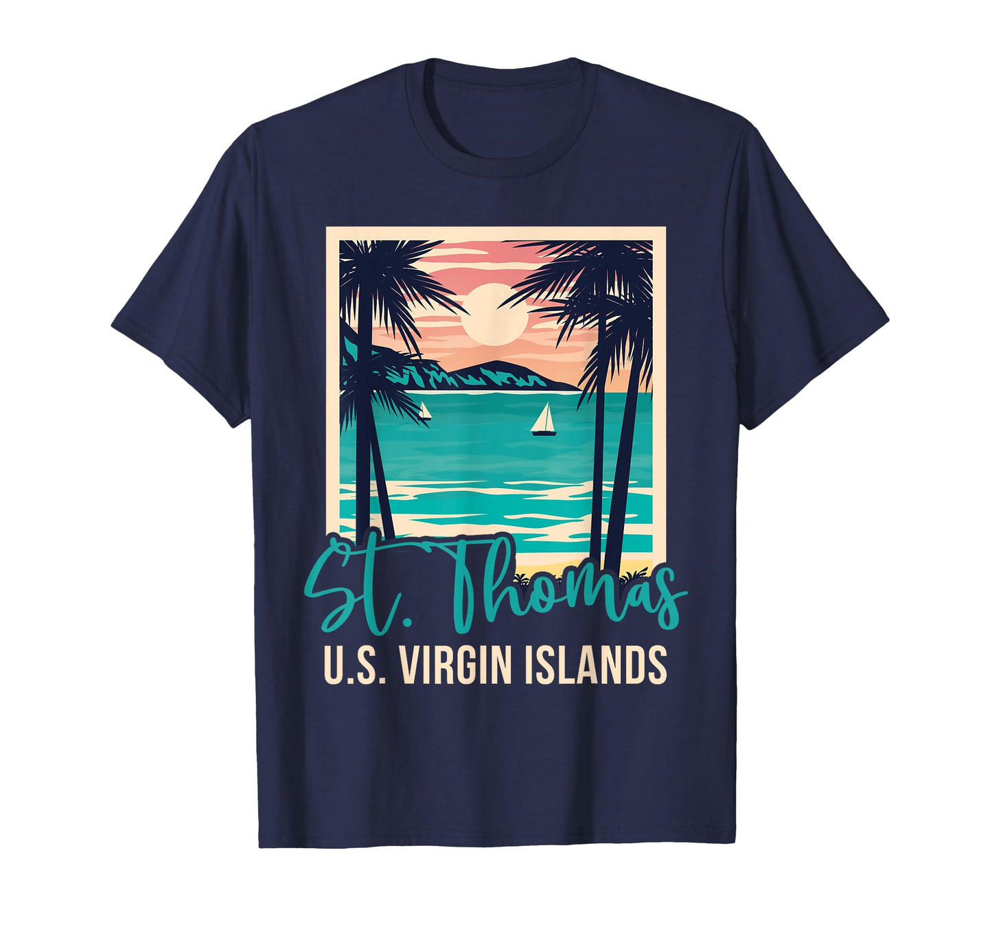 St. Thomas US Virgin Islands Vacation Souvenir T-Shirt