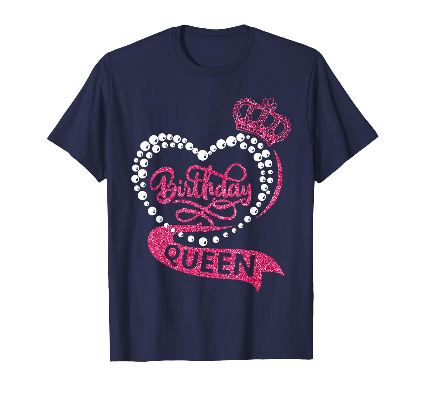 Birthday Queen Squad It's My Birthday Girls Women Matching T-Shirt