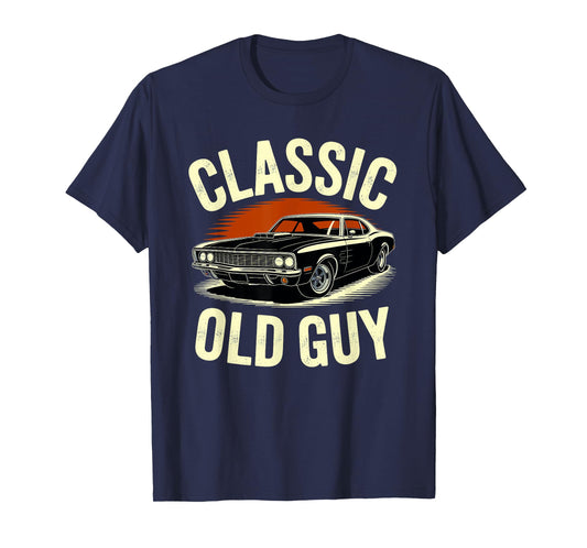 Funny Old Man Guy Humor for Men Vintage Style Lovers T-Shirt