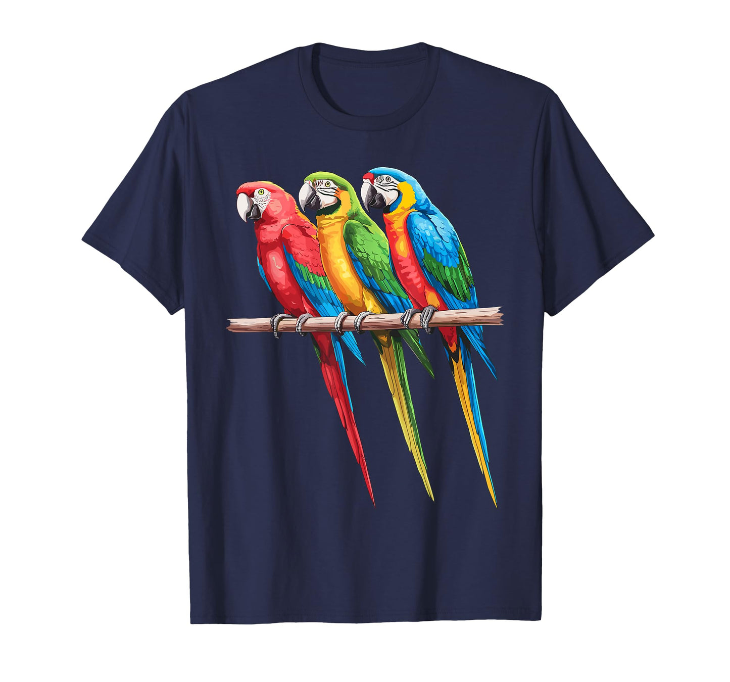 Best Parrot Art For Men Women Kids Tropical Parrot Lover T-Shirt