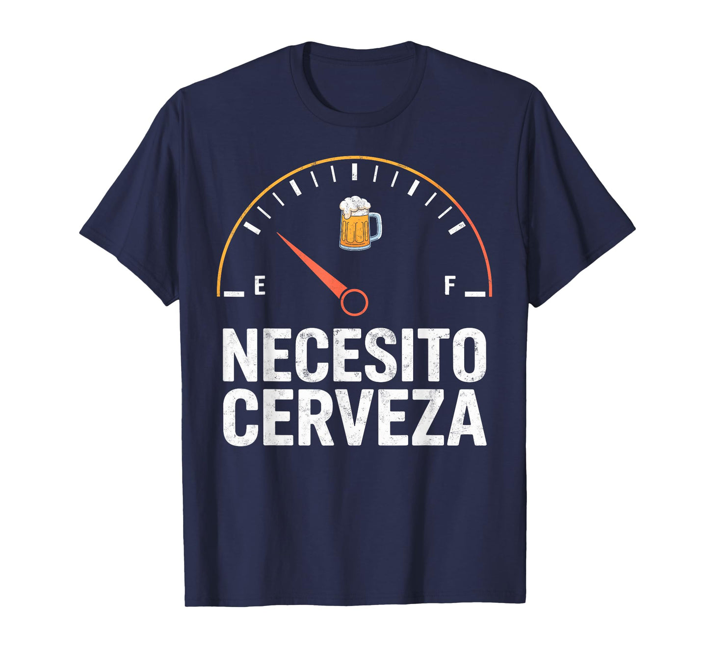 Need Beer Necesito Cerveza Spanish Beer Joke Drinking Party T-Shirt