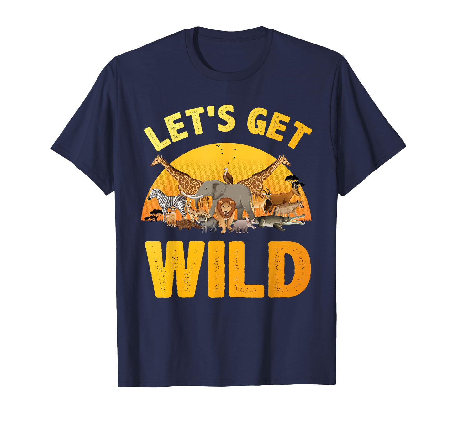 Funny Safari Costume For Kids Men Women Africa Safari Lover T-Shirt