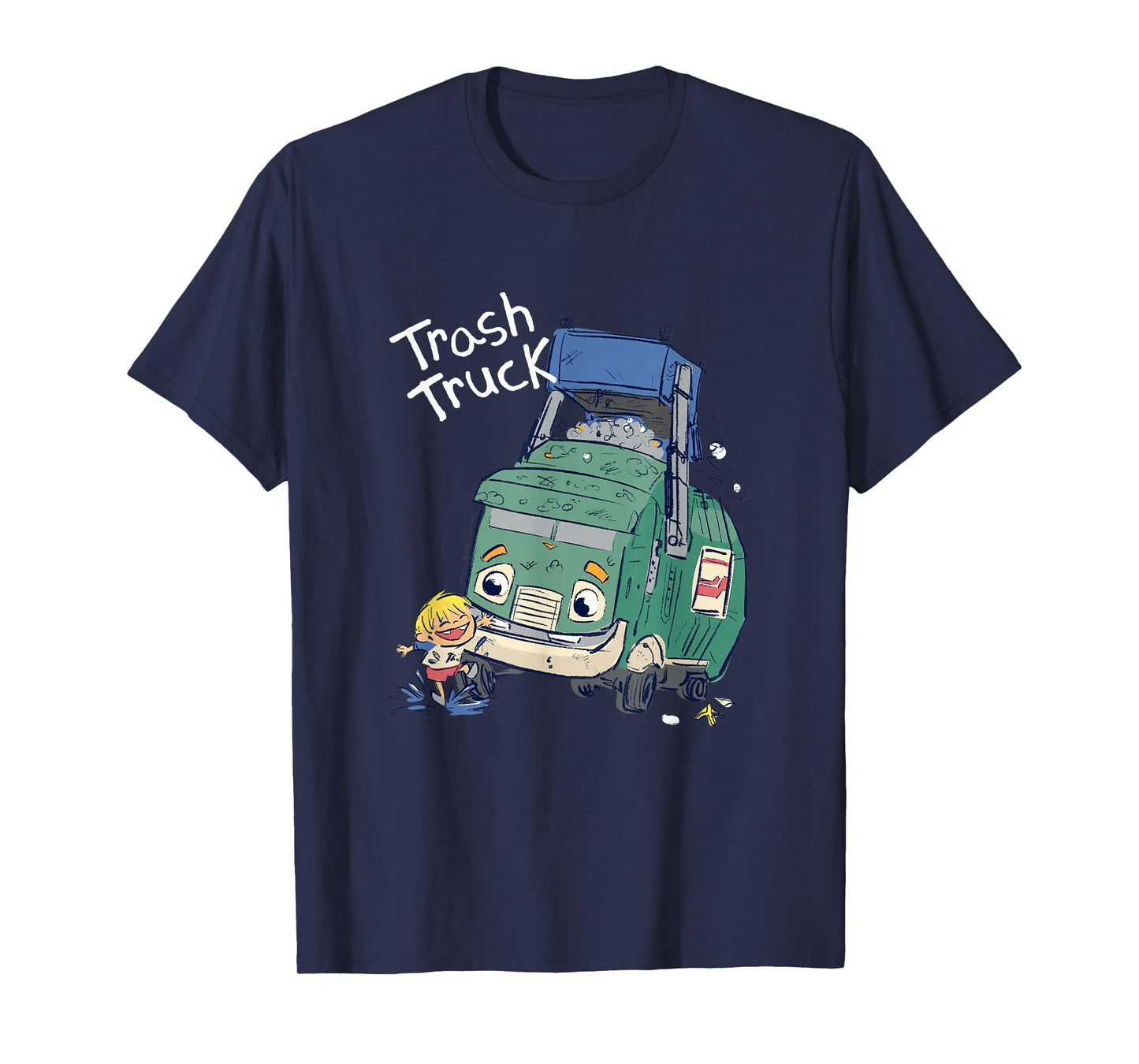 Trash Trucks & Hank Best Friend Puddles T-Shirt