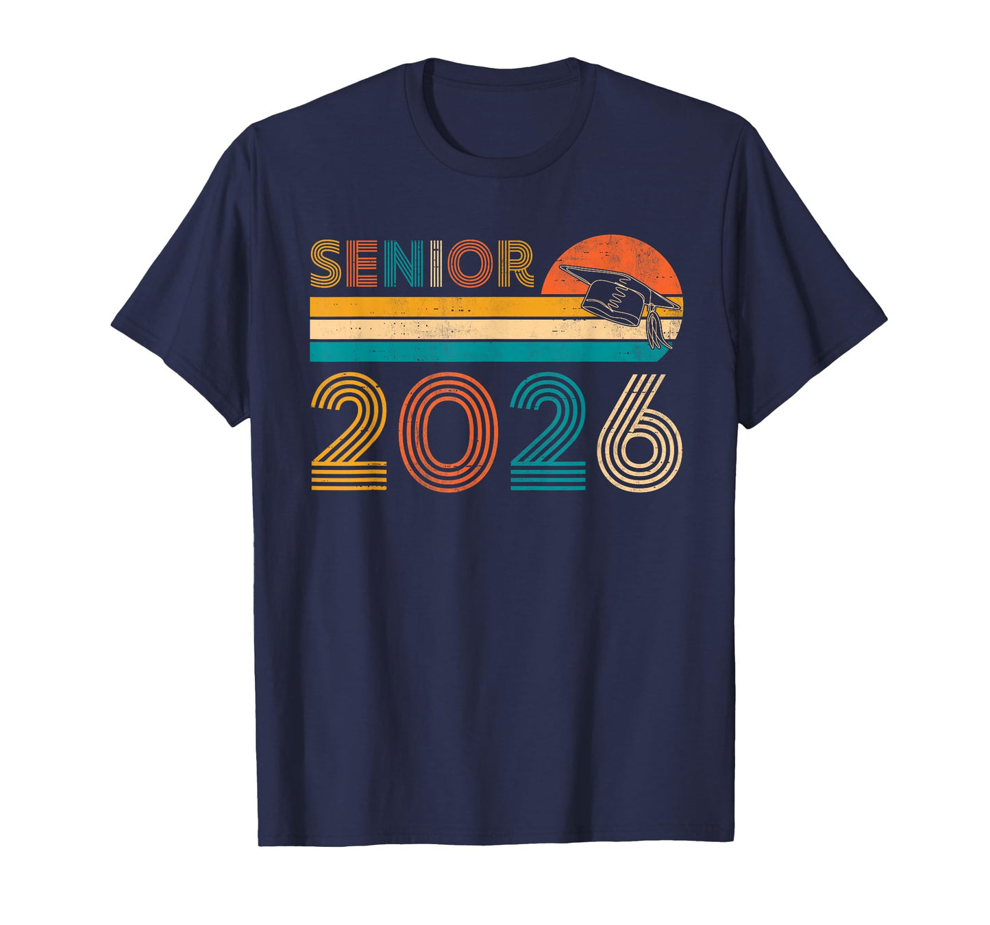 Vintage Senior 2026 Graduate Class of 2026 Graduation Grad T-Shirt