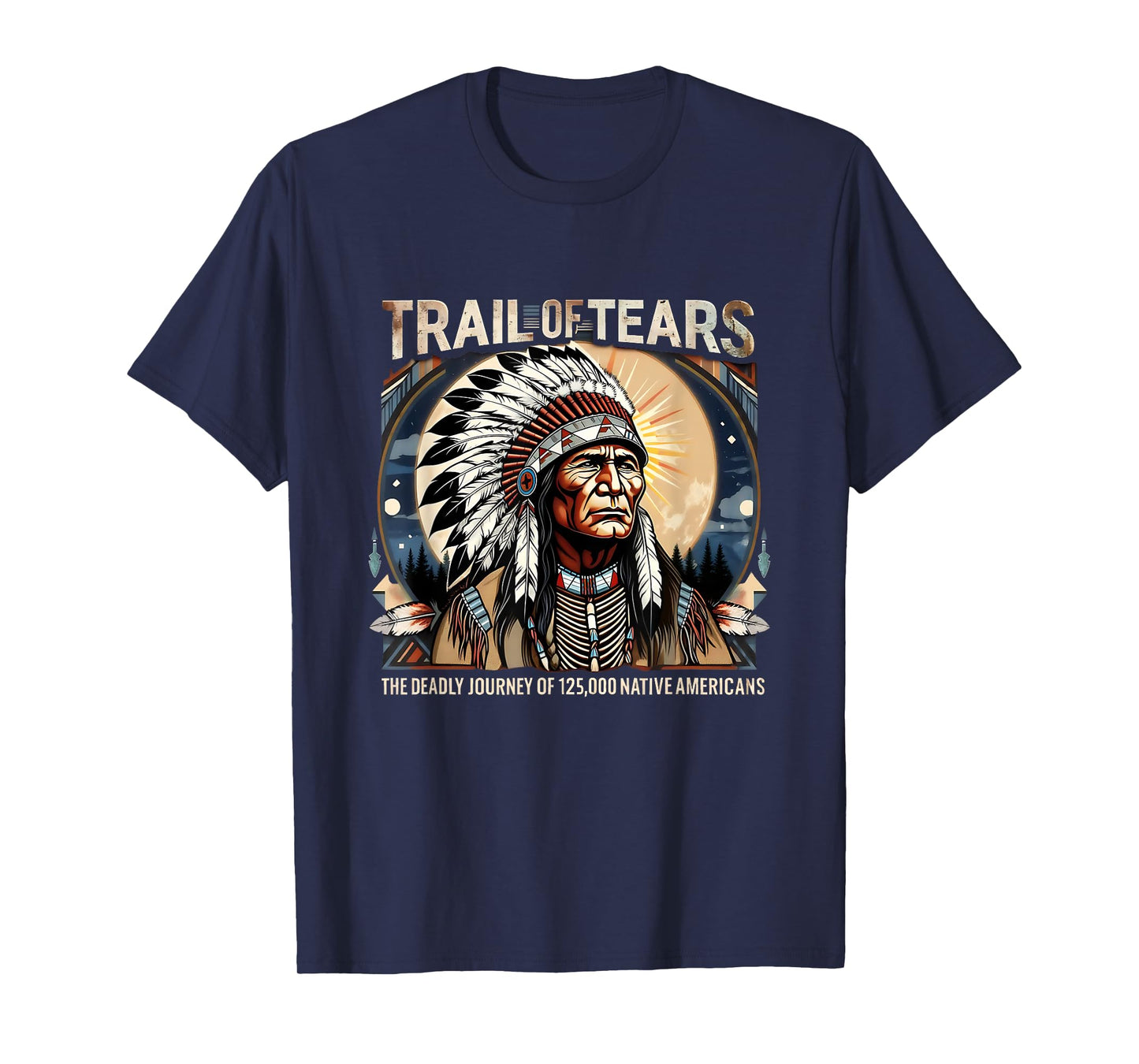 Trail of Tears Memorial Native American T-Shirt