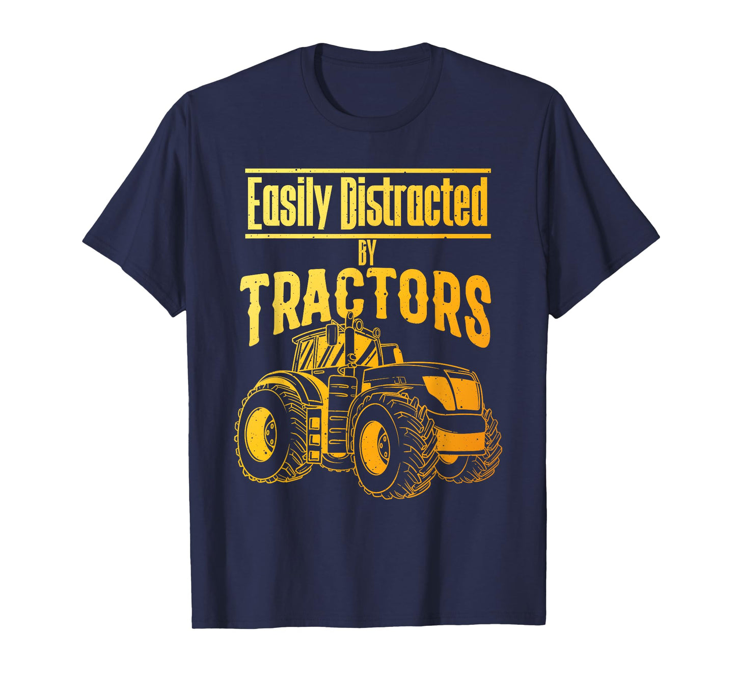 Funny Tractor Art For Men Women Toddler Farming Truck Farmer T-Shirt