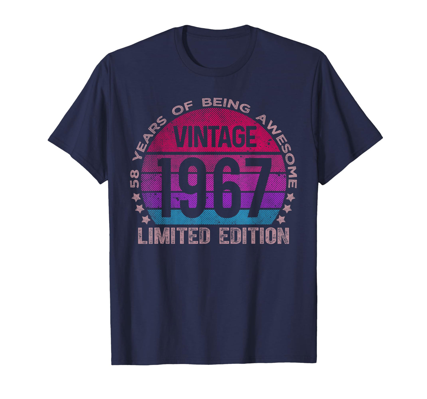 58 Year Old Gifts Limited Edition 58th Birthday Women T-Shirt