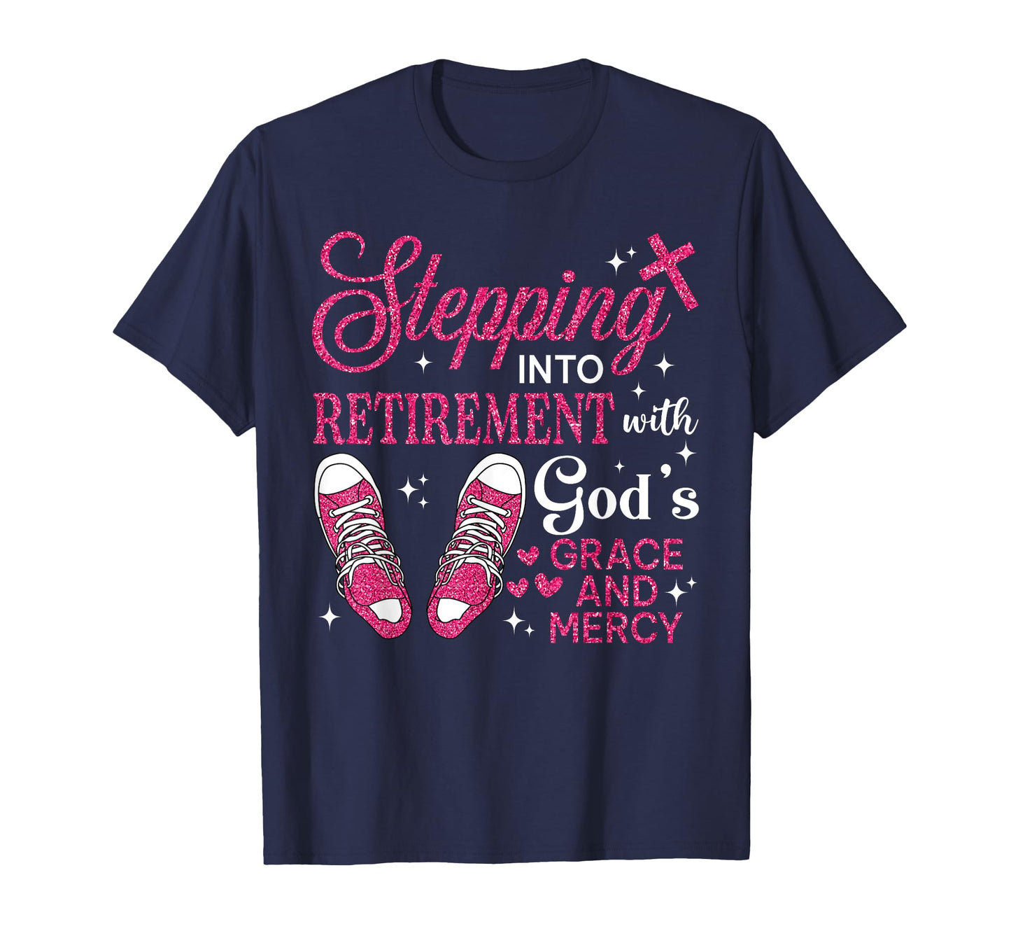 Stepping Into Retirement African American Women Christian T-Shirt