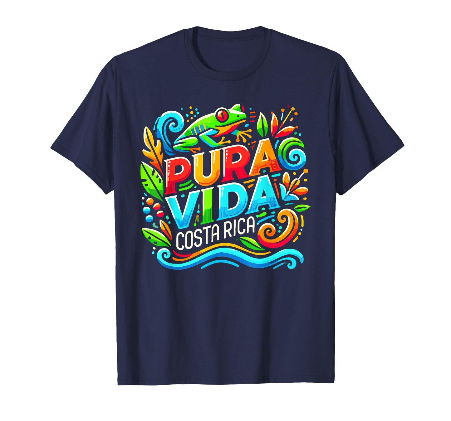 Costa Rica Rain Forest Tree Frog Pura Vida Costa Rica T-Shirt