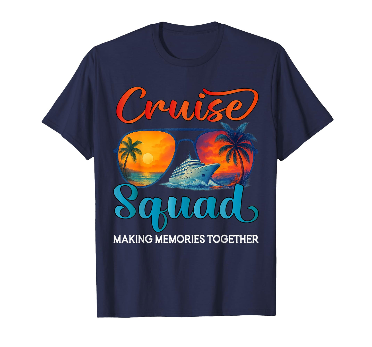 Cruise Squad 2025 Friends Family Vacation Matching Group T-Shirt