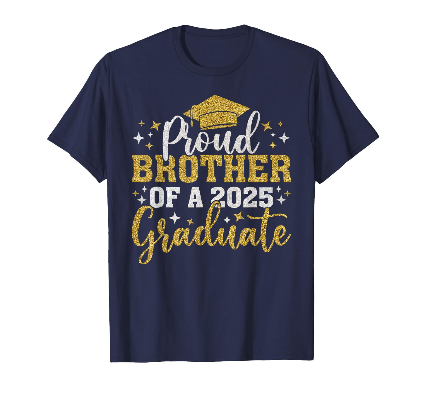 Brother Senior 2025 Proud Brother Of Class Of 2025 Graduate T-Shirt
