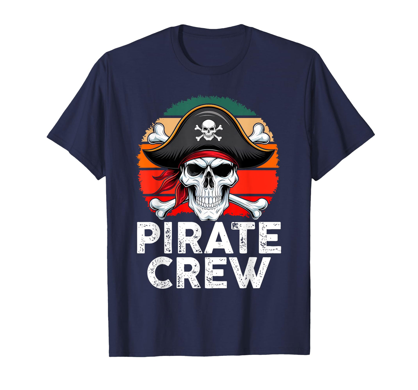 Kids Boys Pirate Crew Birthday Party Supplies Group Matching T-Shirt