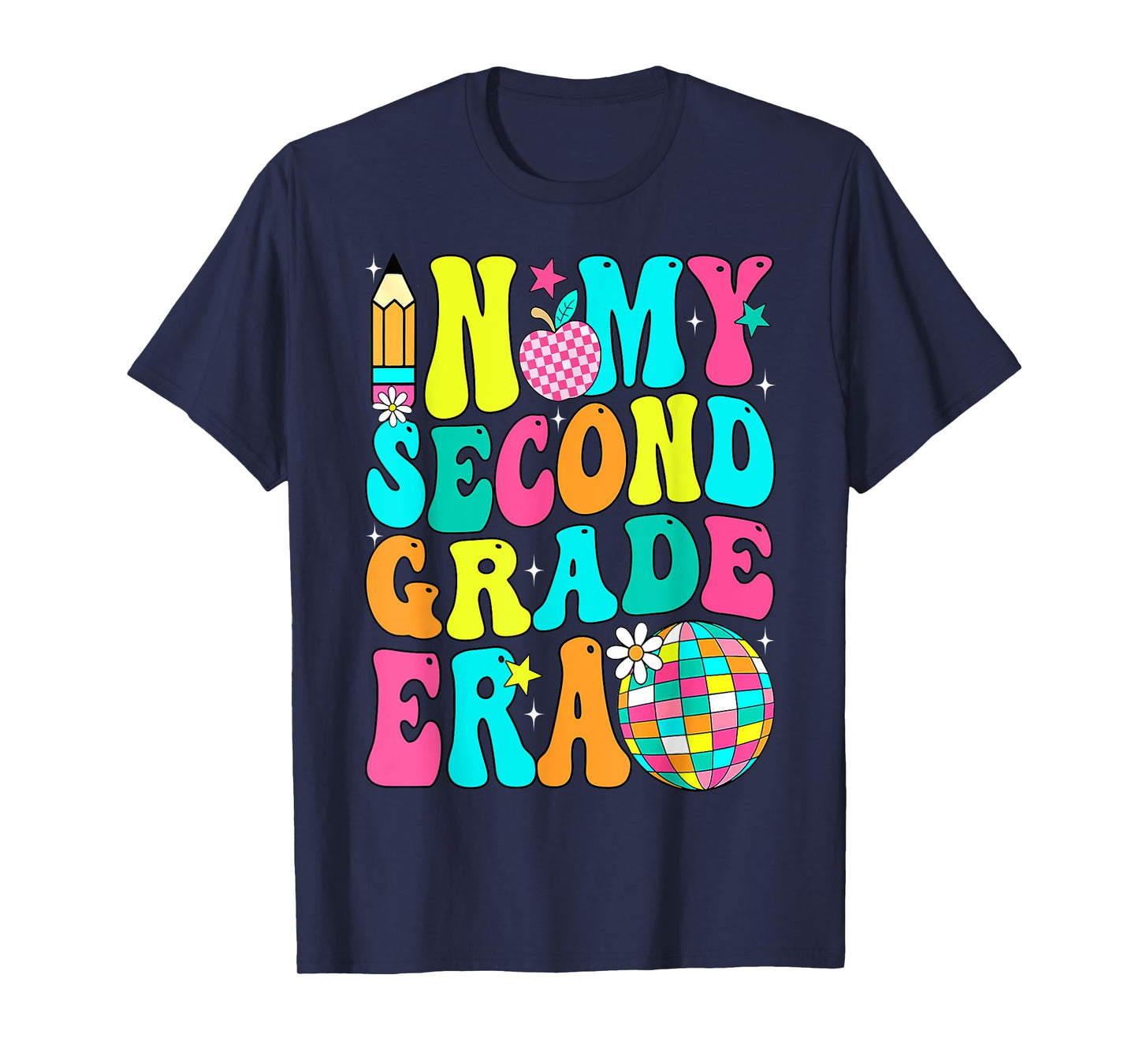 In My Second Grade Era 2nd Grade Teacher Student Boy Girl T-Shirt