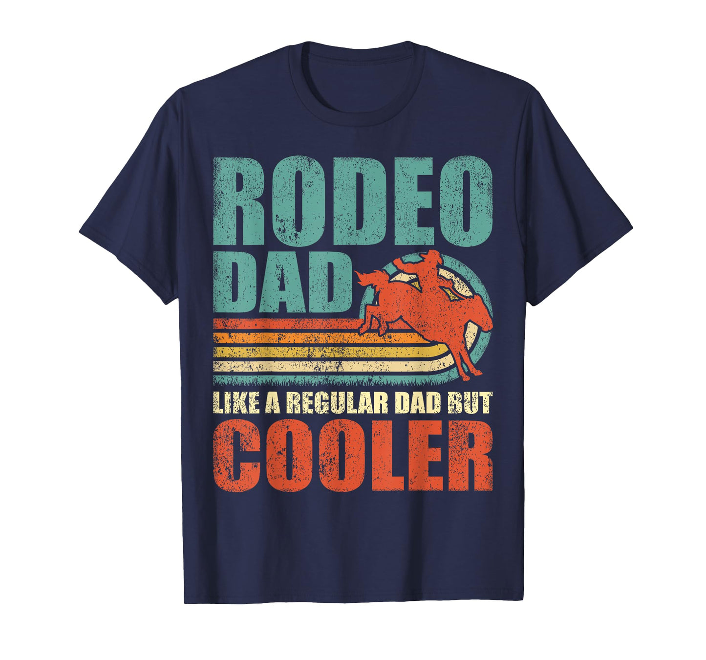 Retro Style Vintage Rodeo Dad Father's Day T-Shirt