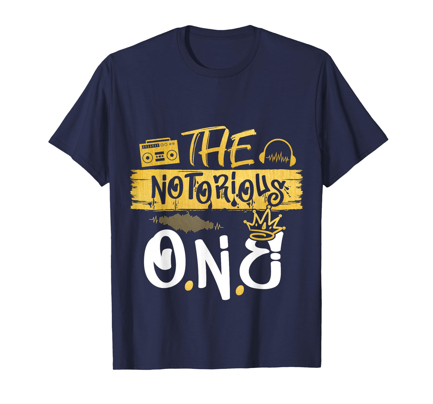 The Notorious One Old School Hip Hop 1st Birthday T-Shirt