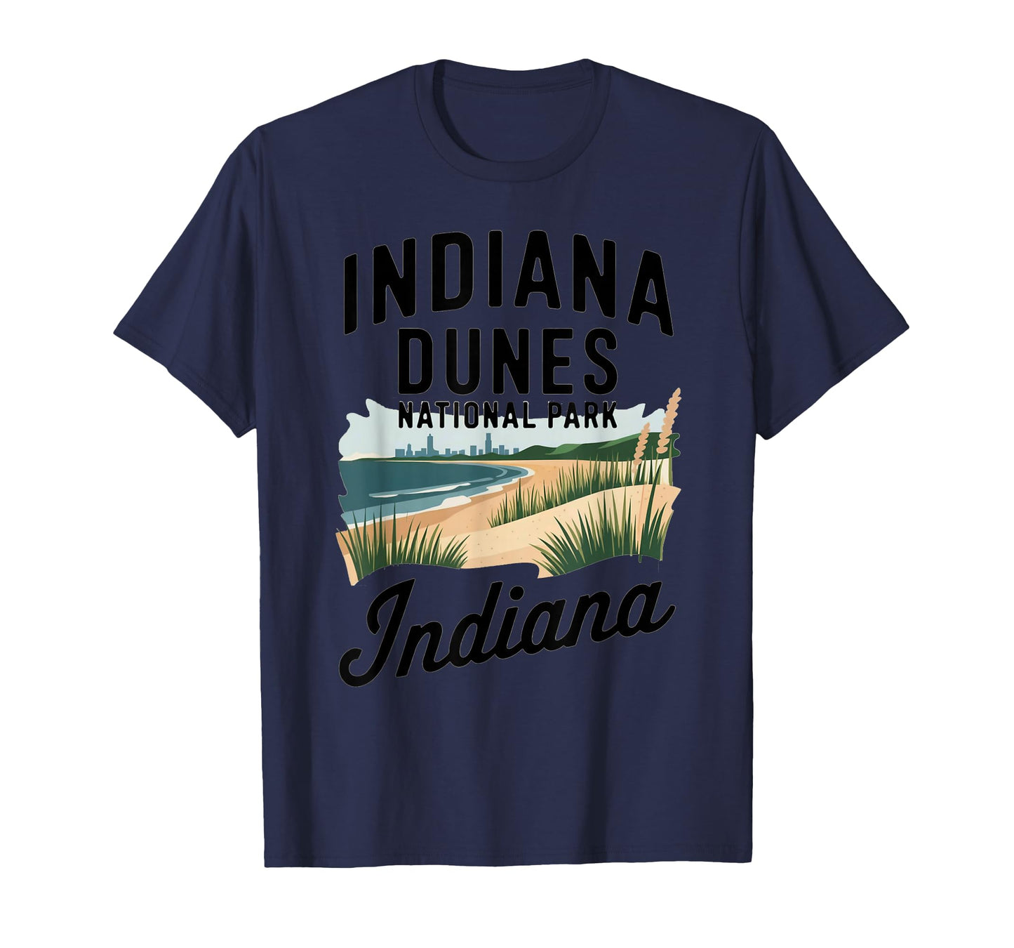 Indiana Dunes National Park Scenic Beach T-Shirt