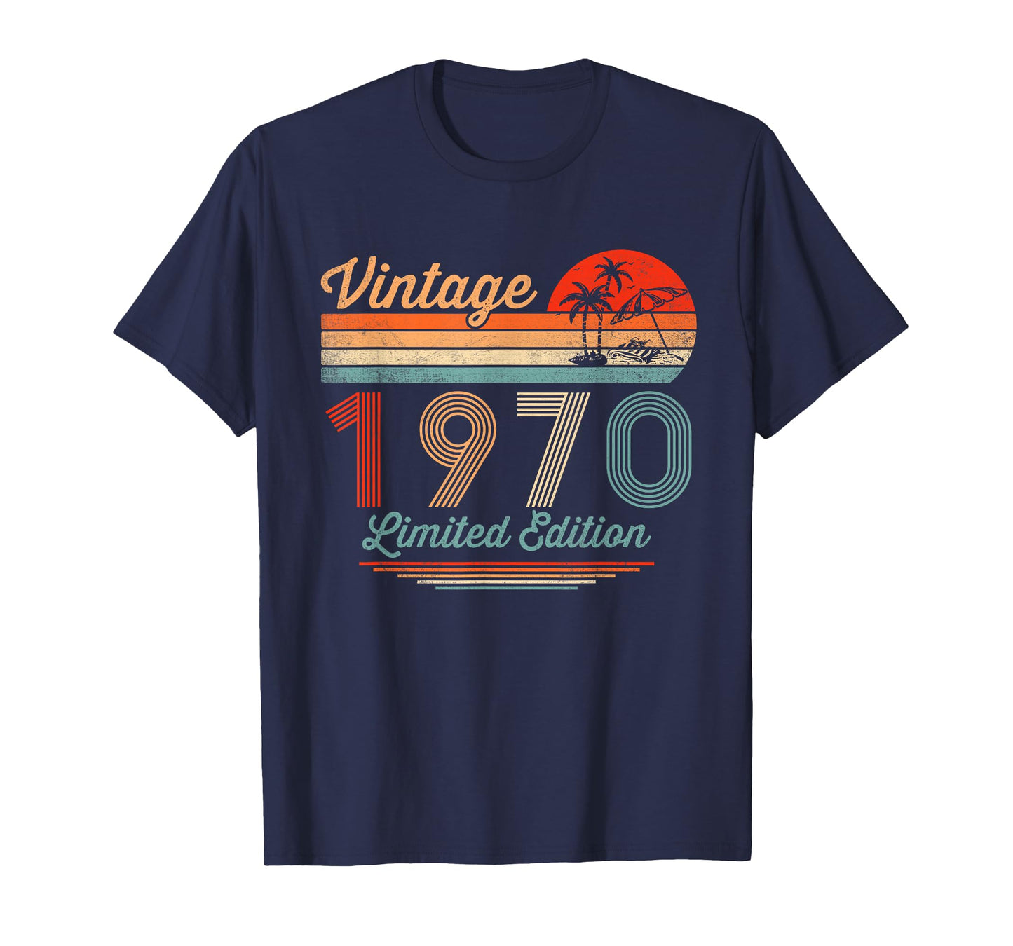 Vintage 1970 Limited Edition 55 Year Old Gifts 55th Birthday T-Shirt