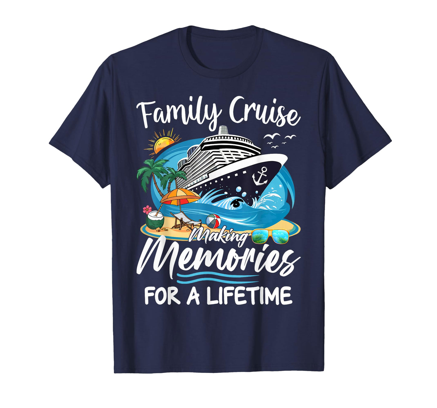 Cruise Party Vacation Trip Family Matching Outfit. Unisex T-Shirt, Black, Small, Short Sleeve, Crew Neck, Polyester, Letter Print, Celebration, Vacation, Casual, All Seasons