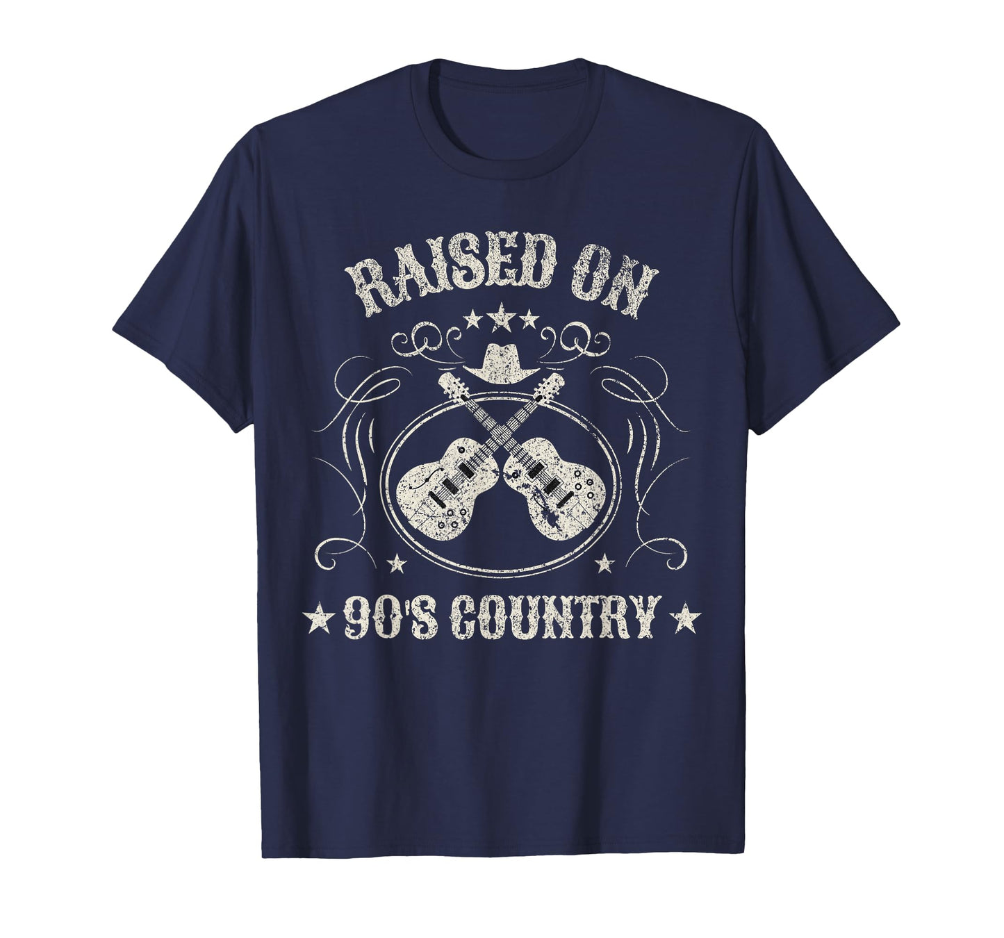Raised On 90s Country Shirt Womens Cute Country Music Shirt T-Shirt