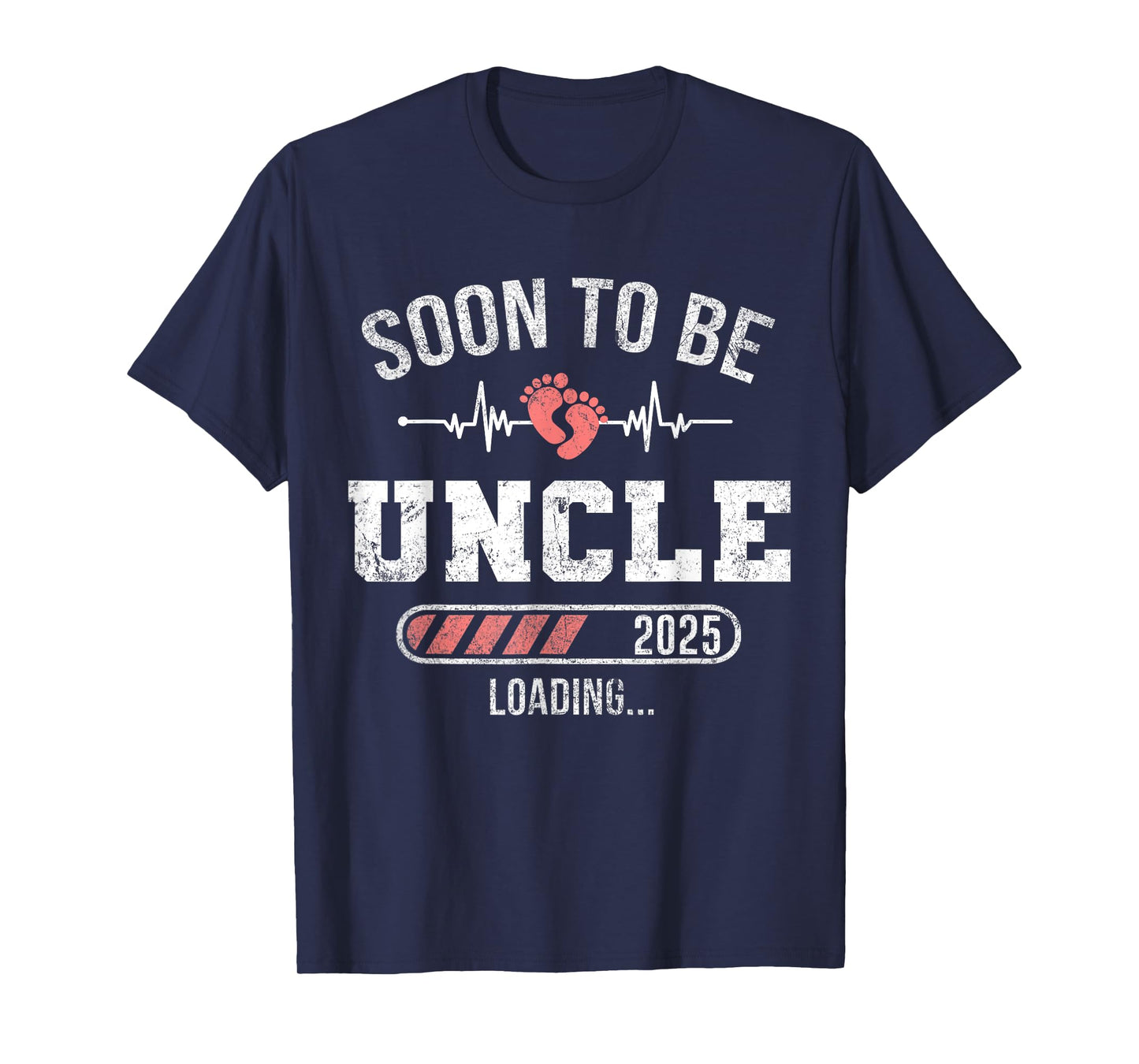 Soon To Be Uncle 2025 Loading For Pregnancy Announcement T-Shirt