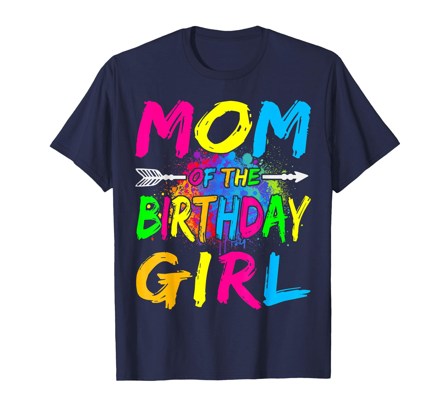 Mom of the Birthday Girl Retro 80's Party Shirt T-Shirt