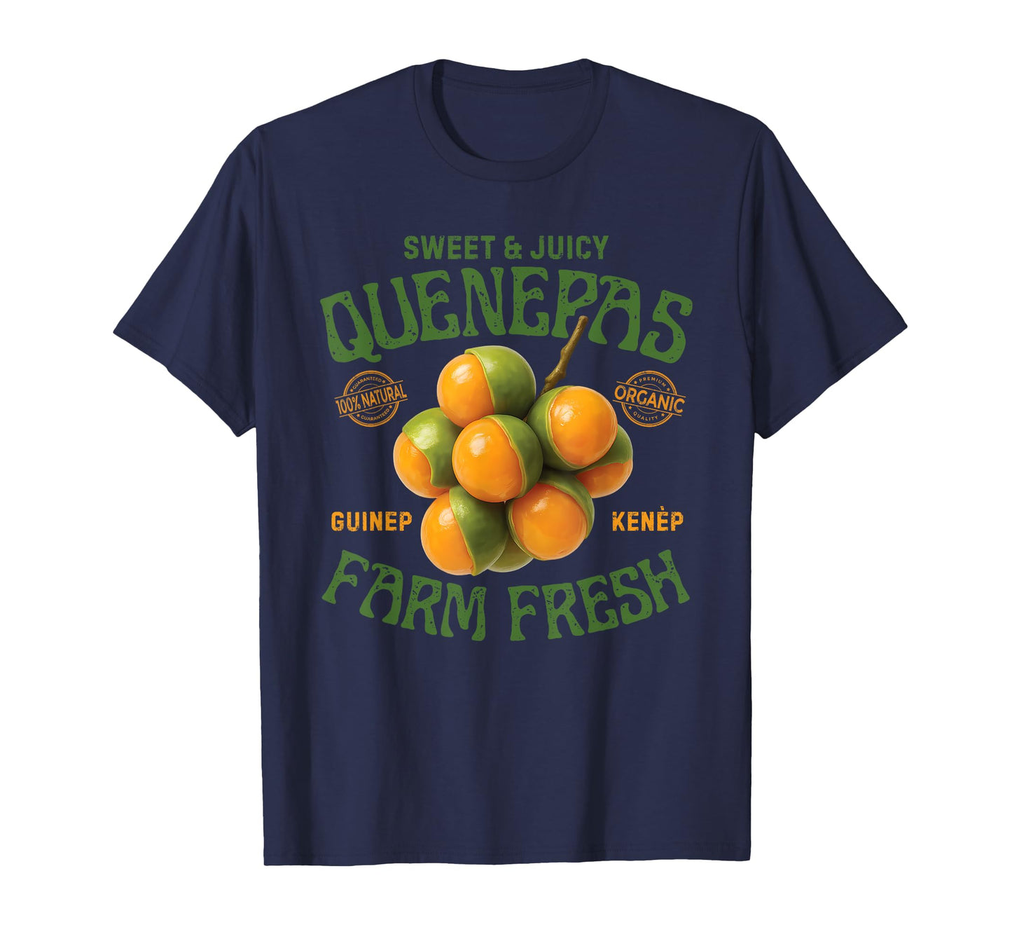Quenepas Guinep Kenep Fruit Tropical Vintage Spanish Limes T-Shirt