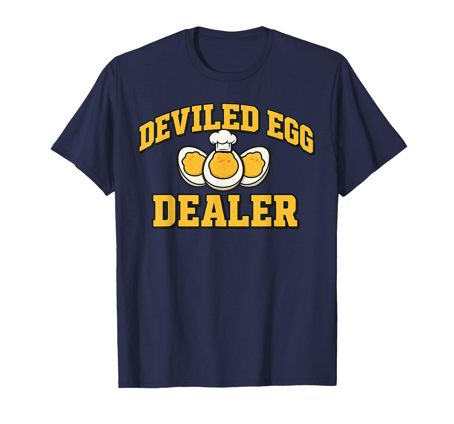 Funny Thanksgiving Fathers Day Retro Deviled Egg Dealer T-Shirt