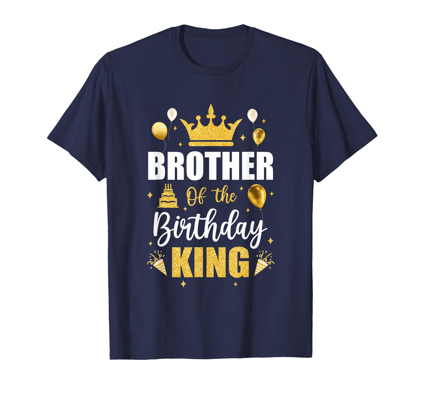 Brother Of The Birthday King Boys Men Bday Party For Him T-Shirt