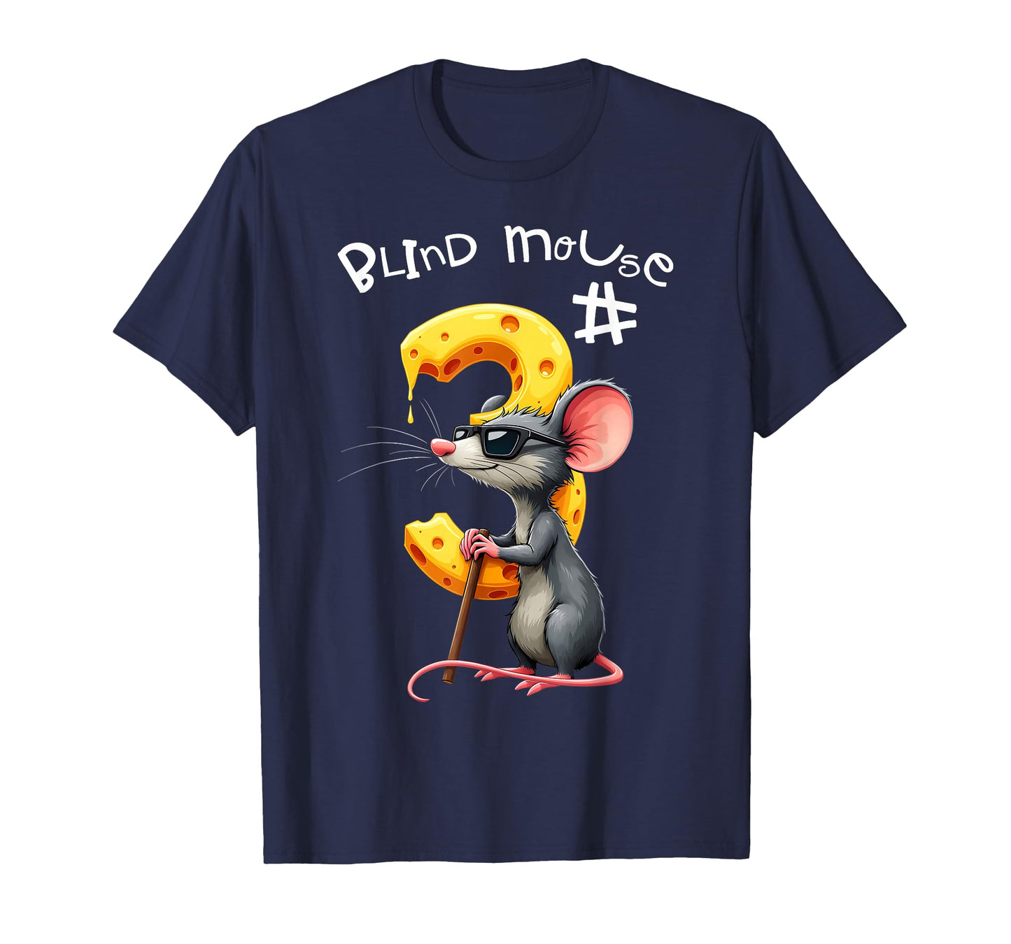 Three Blind Mice Matching Halloween Group Costume Mouse #1 T-Shirt