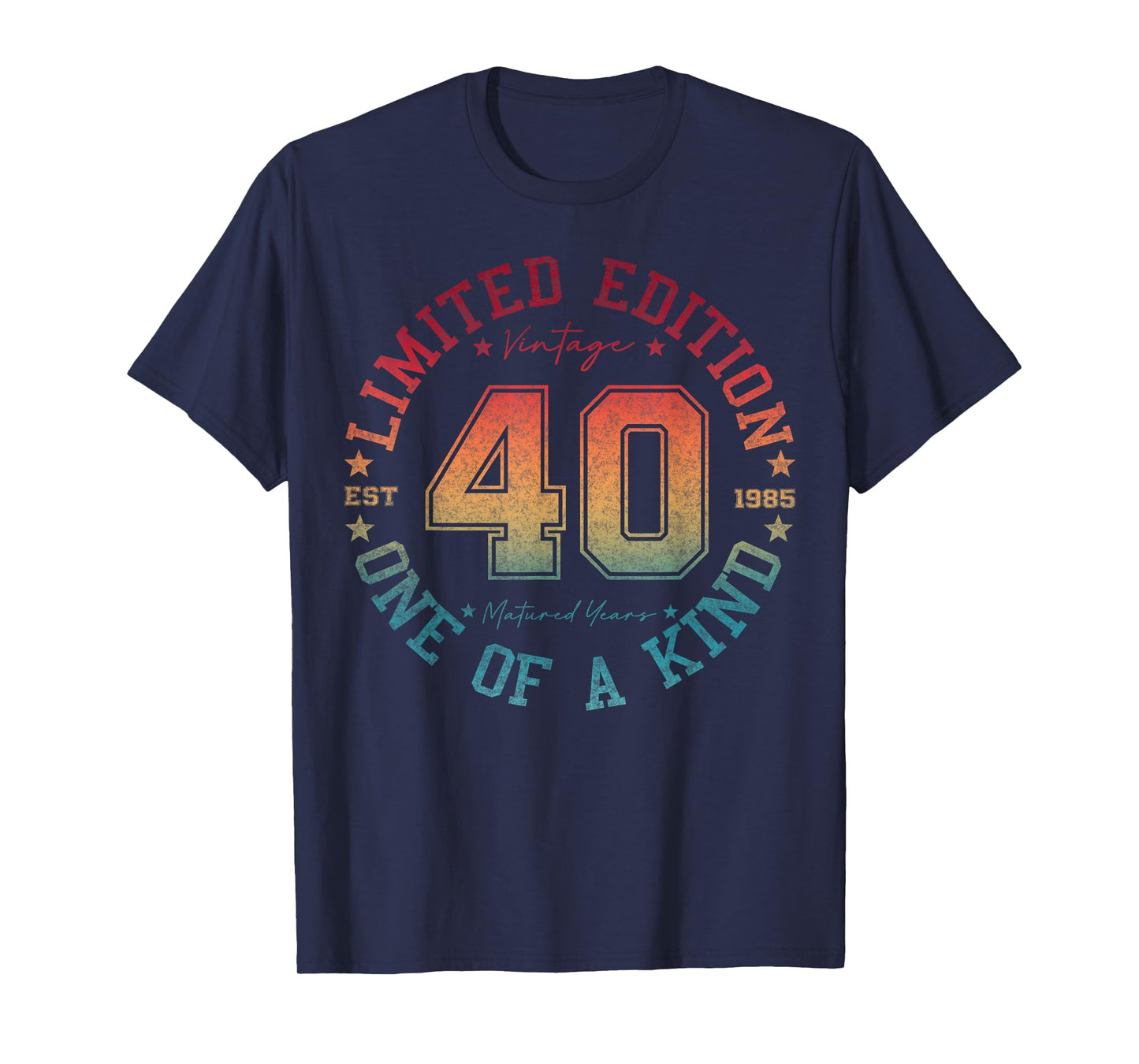 40 Year Old Gifts Vintage 1985 Limited Edition 40th Birthday T-Shirt