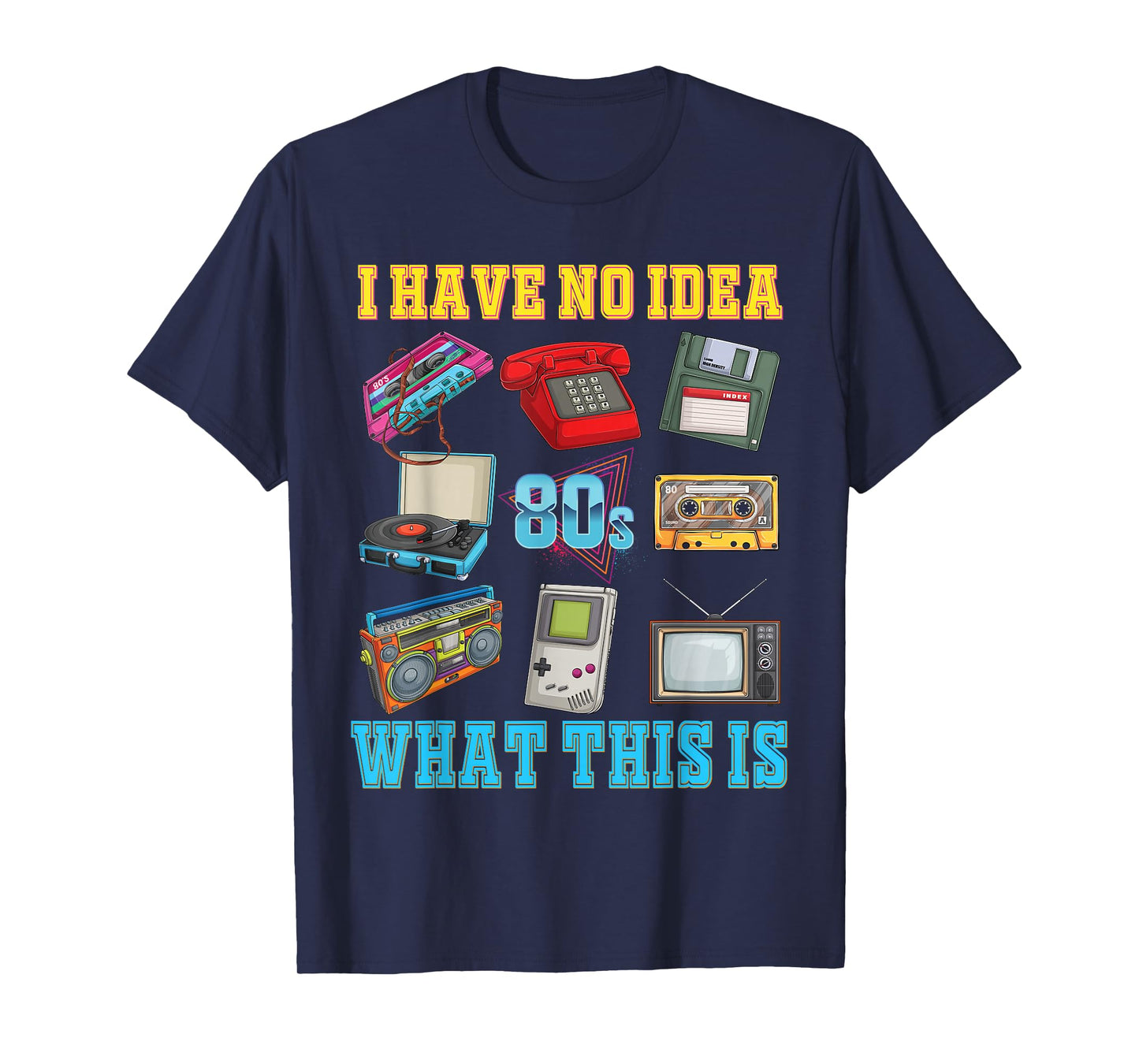I Have No Idea What This Is Kids 70s 80s 90s theme outfit T-Shirt