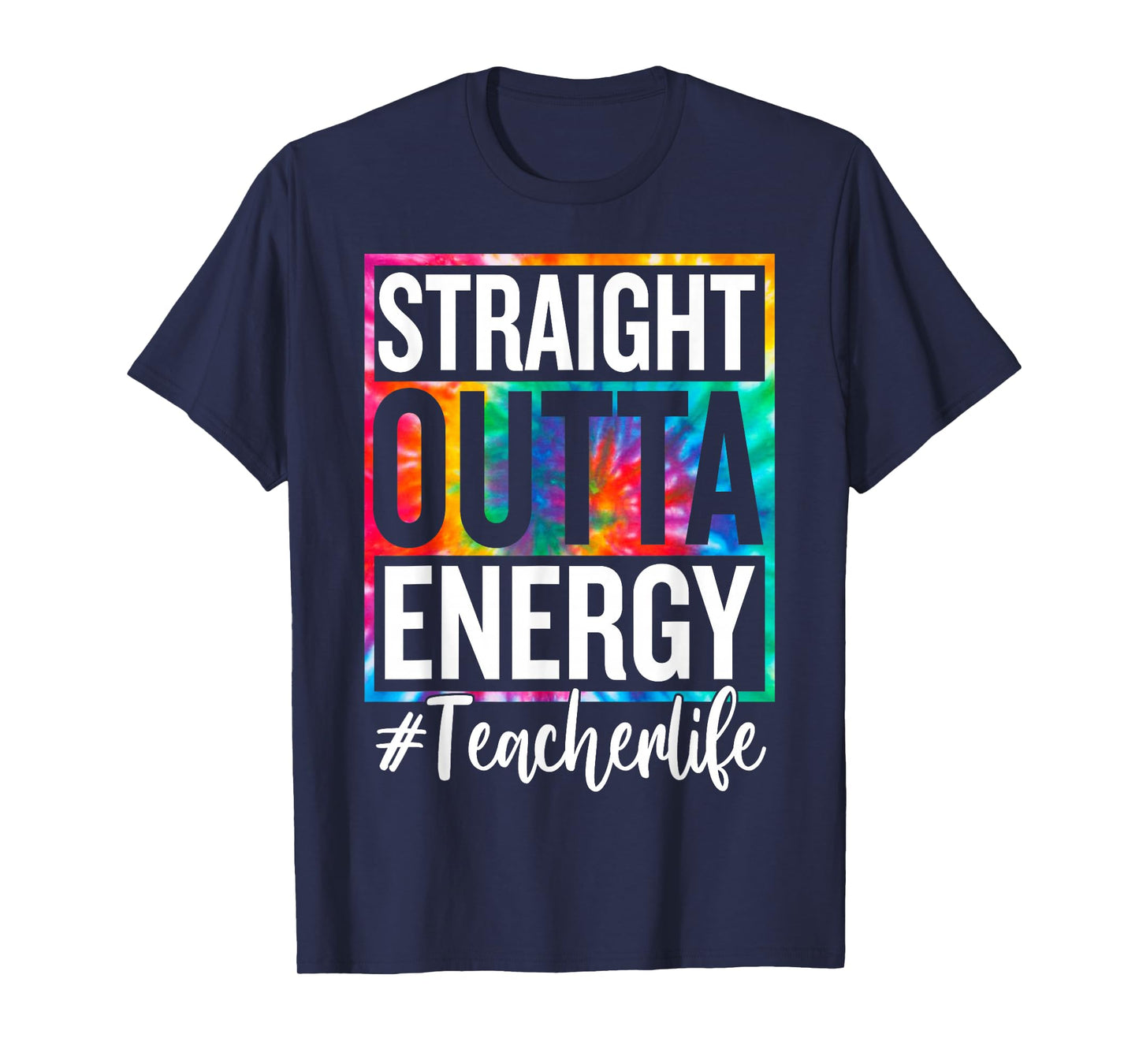 Paraprofessional Straight Outta Energy Teacher Life Gifts T-Shirt
