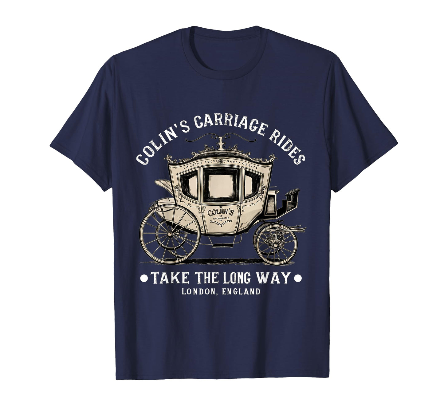 Colin's Carriage Rides Take The Long Way T-Shirt