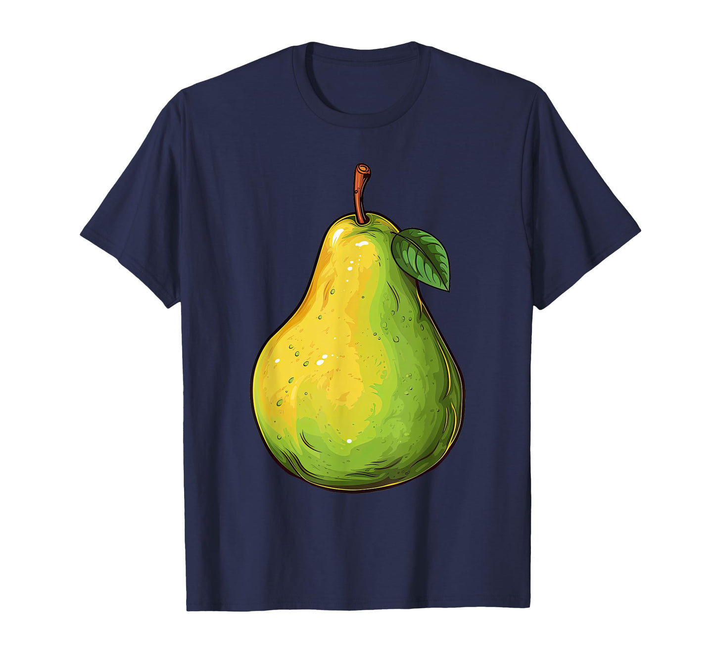 Pear Lazy Easy Funny Matching Halloween Costume T-Shirt