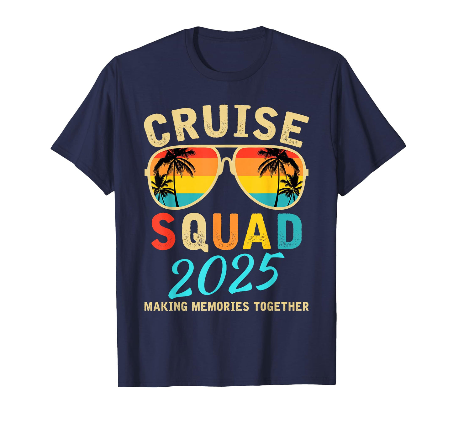 Cruise Squad 2025 Summer Vacation Matching Family Group T-Shirt