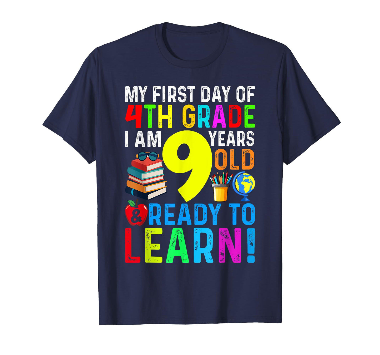 4th Grade Back to First Day of School Boys Girl T-Shirt