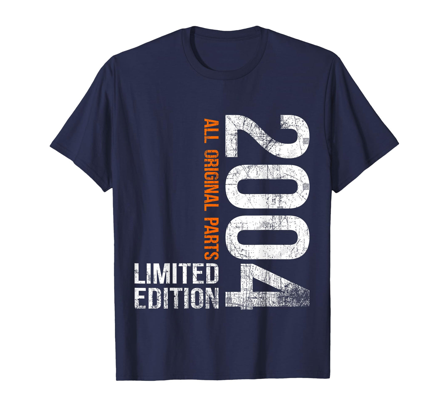 Vintage 2004 21th Birthday Gifts Men Women 21 Years Old T-Shirt