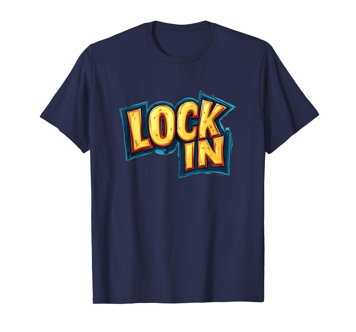 Awesome Lock in Speech Emblem T-Shirt