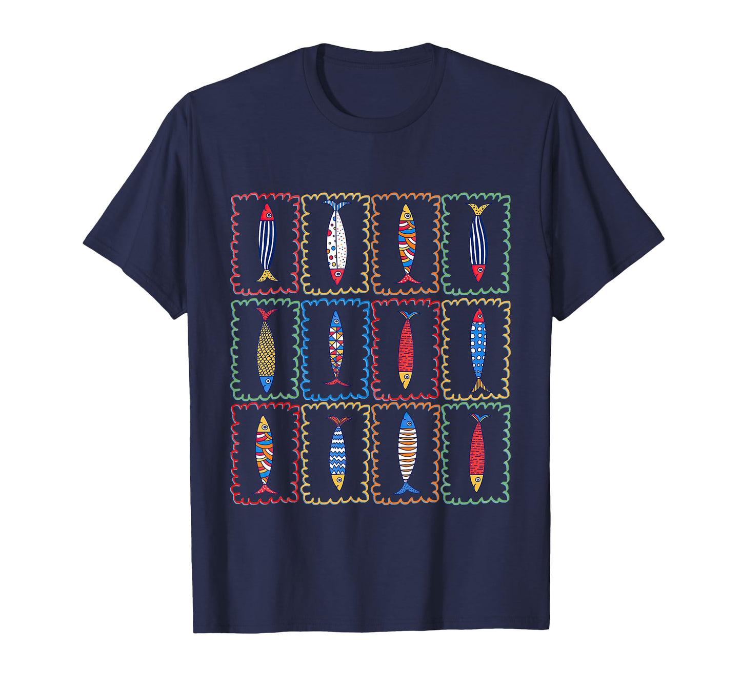 Sardines Tinned Fish Summer Coastal Fisherman Ocean Girls T-Shirt