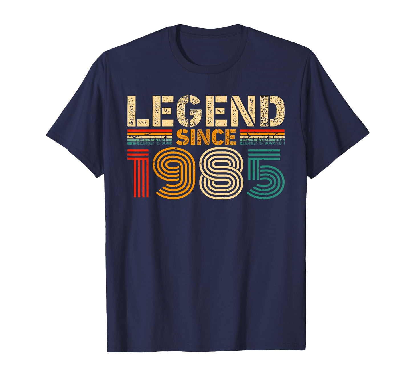 Legend Since 1985 Vintage Birthday Year 1985 Men Women Retro T-Shirt