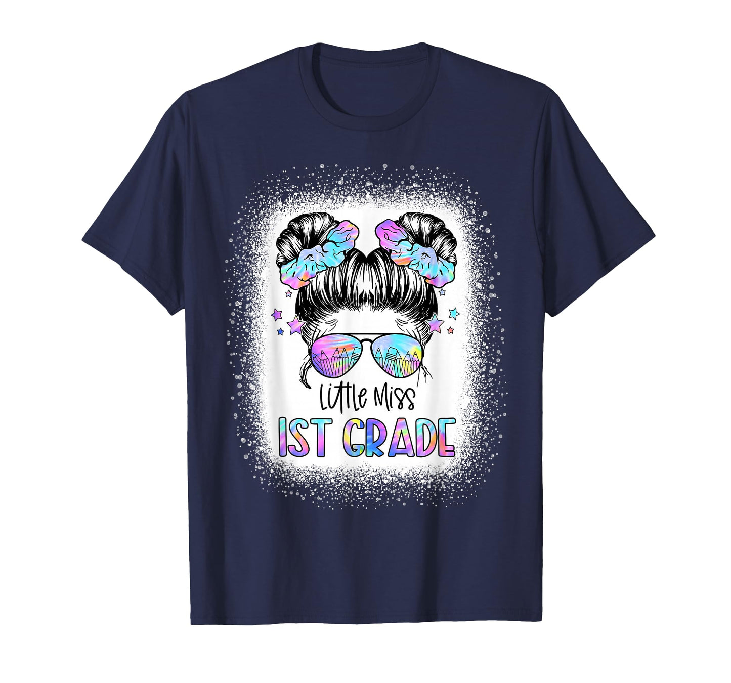Little Miss 1st Grade First Day Of School First Grade Girls T-Shirt