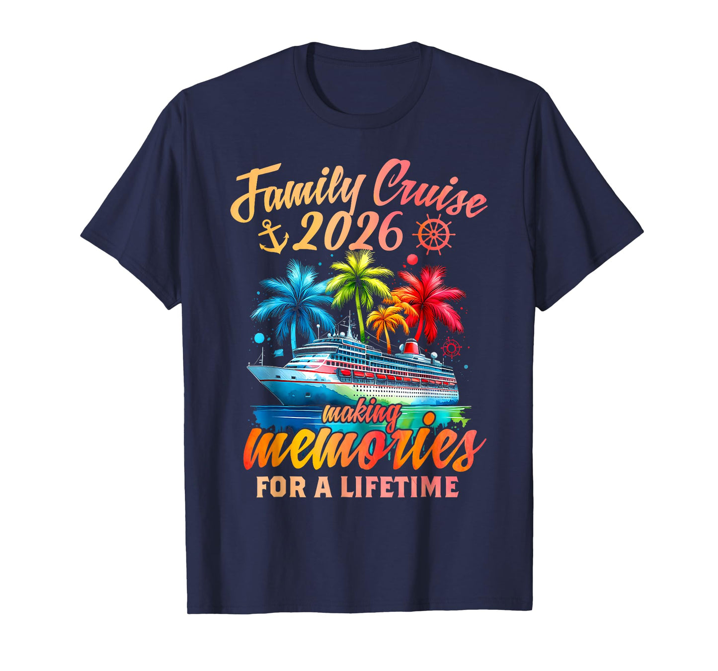 Family Cruise 2026 Family Matching Cruise Vacation Party T-Shirt