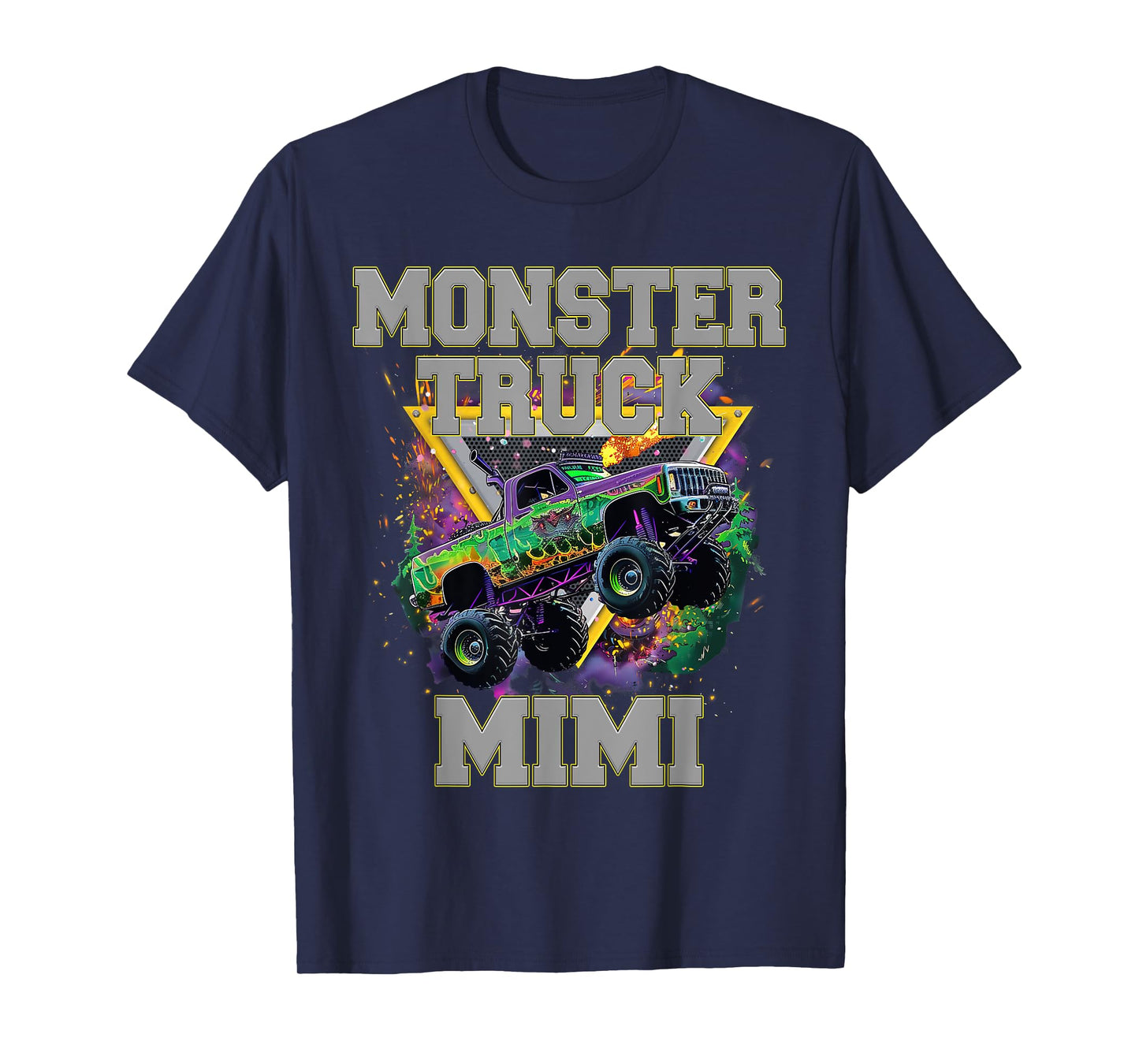 Monster Truck Mimi Monster Truck Are My Jam Truck Lovers T-Shirt