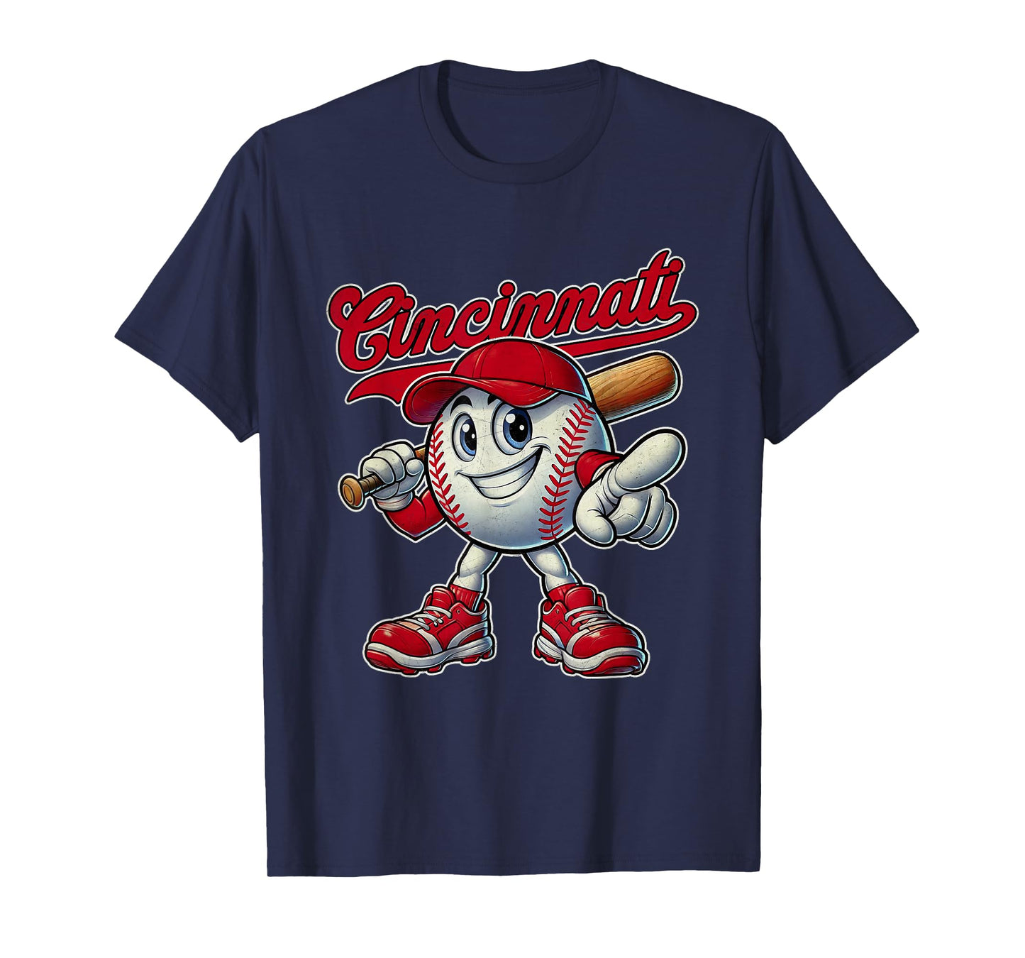 Vintage Cincinnati Proud Name Men Women Kids Girls Boys T-Shirt