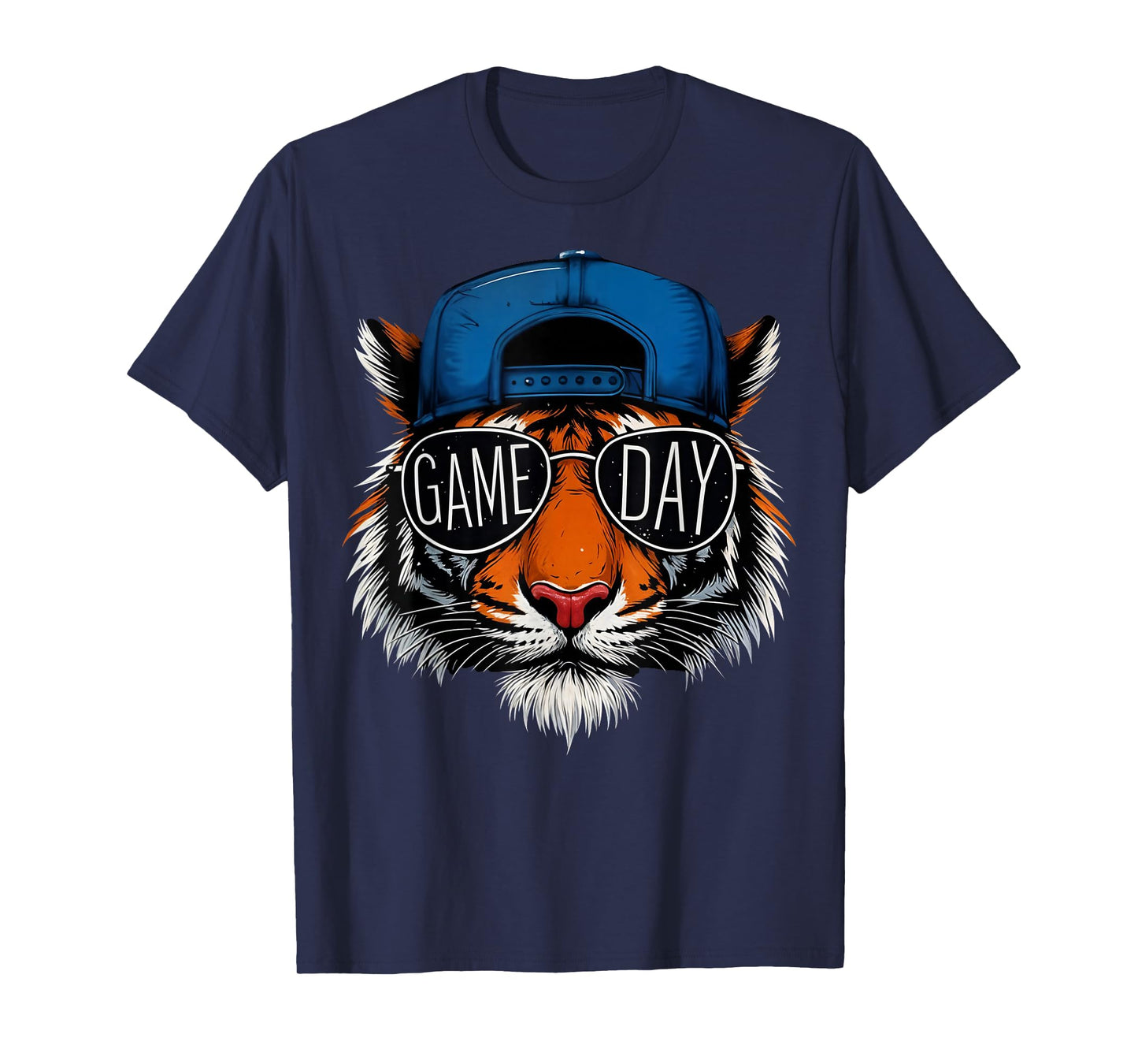Vintage Game Day Retro Name Tigers Gift for Men Women Kid T-Shirt