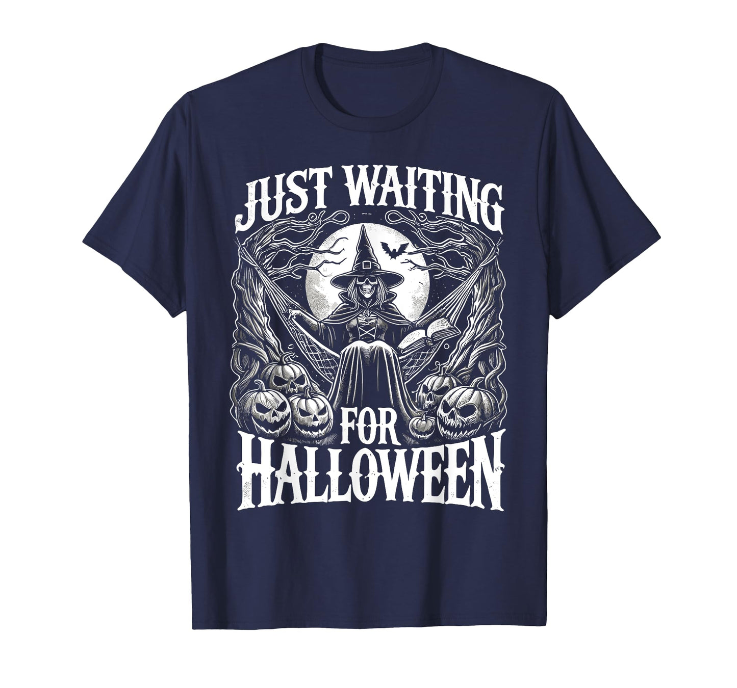 Summerween Halloween Summer Just Waiting For Halloween T-Shirt